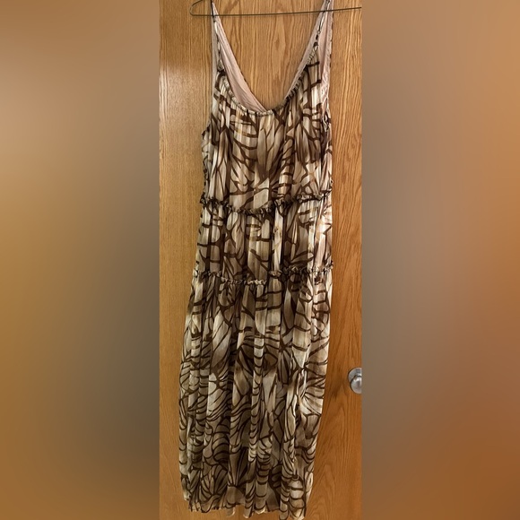 Free People Beige and Brown Patterned Dress - Picture 2 of 7